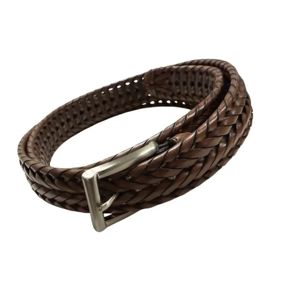 Braided Leather Belt Men’s Sz. 44